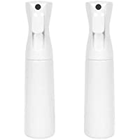 Los mejores  - Pulverizador de Agua para Peluquería 185 ml (2 UNIDADES) Spray Pulverizador Desinfectante- Pulverizador Continuo…
